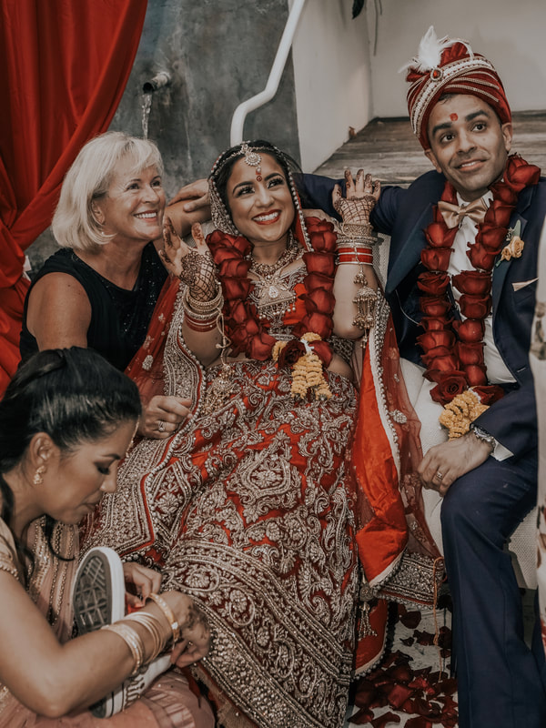 luxury Indian wedding ceremony sangeet