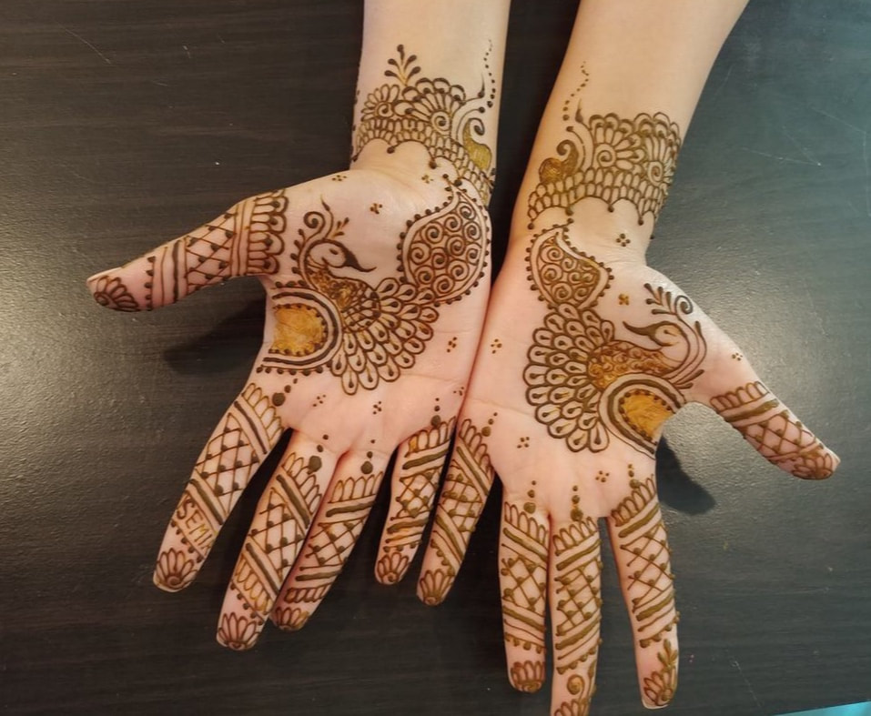 luxury henna for bride 