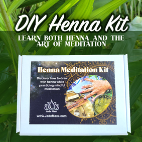 Wellness DIY Henna kit is a great gift for meditation