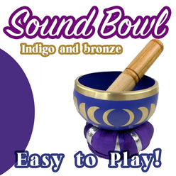 Meditation singing bowl for sound healing and wellness gifts