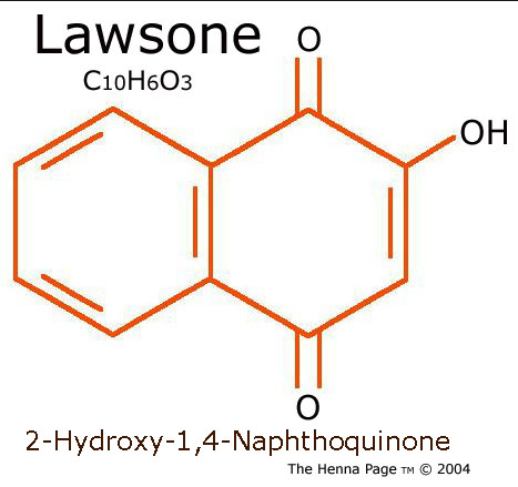 lawsone chemical compound in henna
